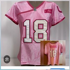 NFL Women's Pink Colts Jersey